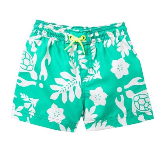 Tea Collection Other - NWT Tea Collection tropical Hawaiian swim trunks